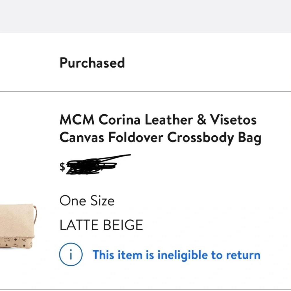 Mcm crossbody - Picture 7 of 7